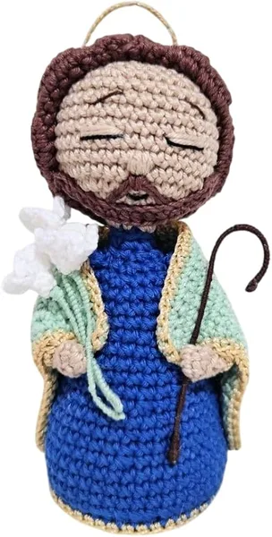 São José em amigurumi